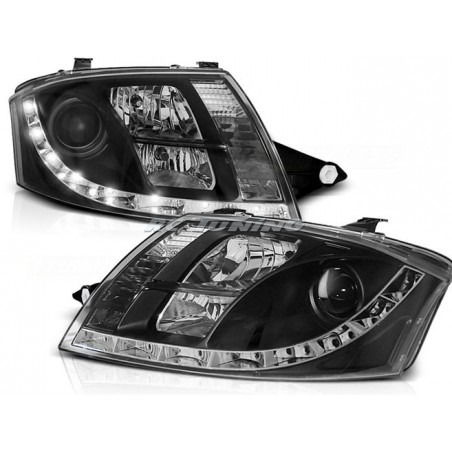 Daylight Headlights Audi TT 8N 99-06 Black