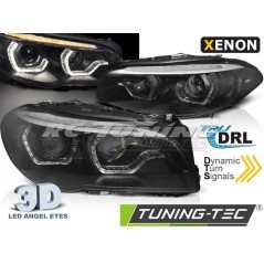 Scheinwerfer Xenon AFS Angel Eyes LED DRL SEQ für BMW F10/F11 10-13 LPBMN4