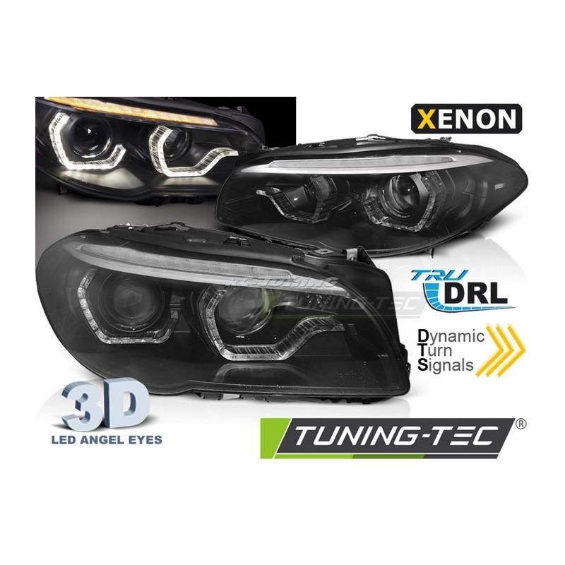 Scheinwerfer Xenon AFS Angel Eyes LED DRL SEQ für BMW F10/F11 10-13 LPBMN4