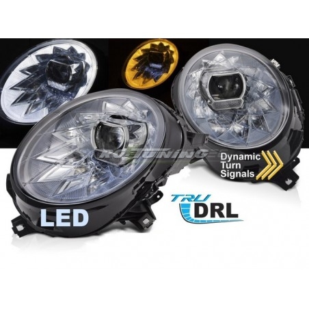 Phares avant LED pour BMW Mini (Cooper) F54 F55 F56 14-21