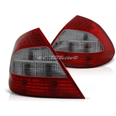 Mercedes W211 03.02-04.06 Rear Lights with Red/Smoked Leds