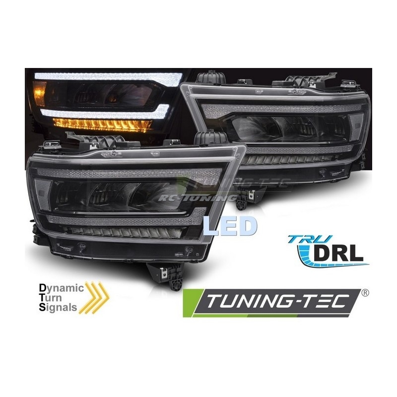 LED DRL SEQ Frontscheinwerfer für Dodge Ram 19-22 LPDO27