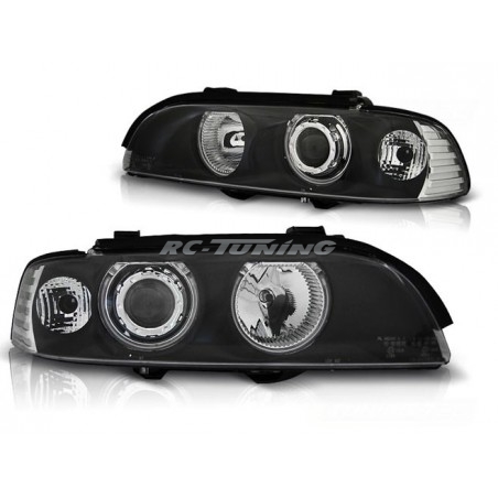 Headlights Angel Eyes CCFL H7/H7 BMW E39 09.95-05.03