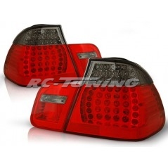 Feux Arrière BMW E46 Berline 09.01-03.05 à Leds Rouge/Fumé