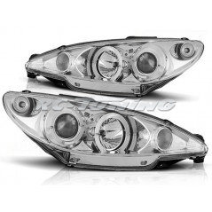 Peugeot 206 10.98-02 Chrome Angel Eyes Front Headlights LPPE06 LPPE06 189,90 €