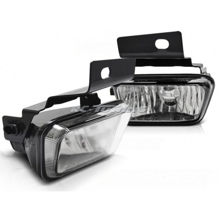 Chrome fog lights for VW Golf 2 83-91