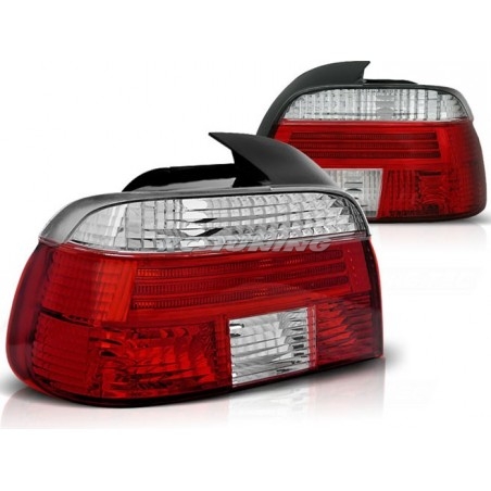 BMW E39 Saloon Tail Lights 09.95-08.00 Red/Clear