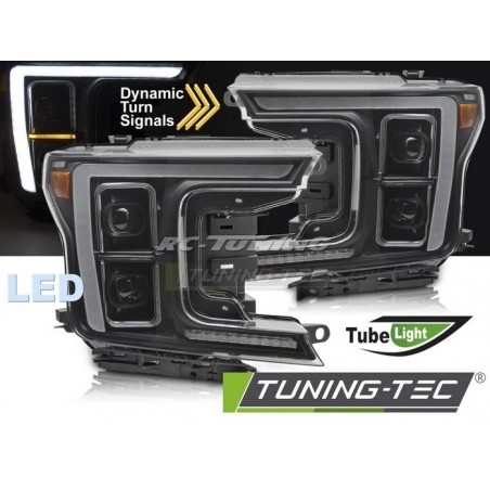 LED Tube Light Front Headlights For Ford F150 MK13 17-20