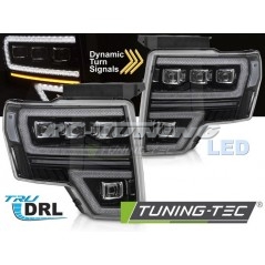 SEQ LED DRL Front Headlights for Ford F150 MK12 08-14