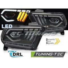 LED DRL Front Headlights for Ford Mustang 10-13