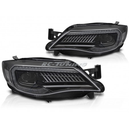 Tube Light LED Headlights for Subaru WRX 08-14