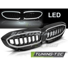 Grille with LED black for BMW 3 Series G20/G21 19-22