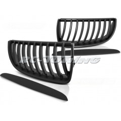 Kühlergrill BMW E90 / E91 03.05-08.08 Mattschwarz GRBM10