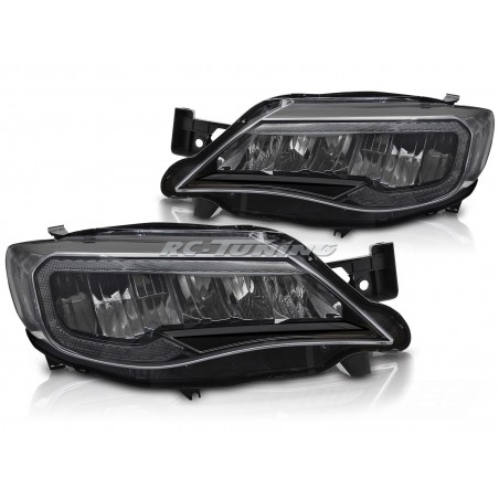 Tube Light LED Headlights for Subaru WRX 08-14