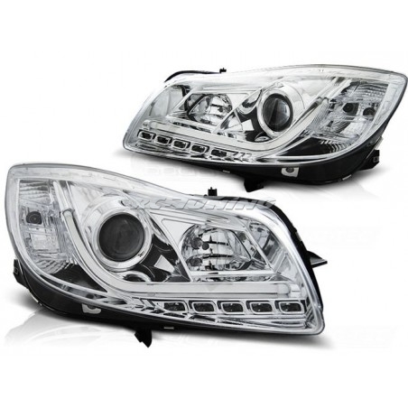 Headlights Tube Light Opel Insigna 08-12 Chrome