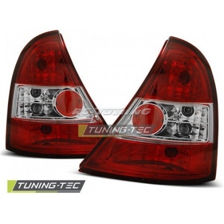 Rear Lights Renault Clio II 09.98-05.01 Red/Clear