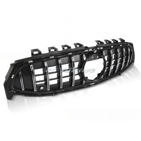 Chrome, black grille for Mercedes CLA W118 19-