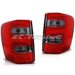 Chrysler Grand Cherokee 99-05.05 Red/Smoked Led Tail Lights