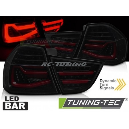 LED BAR SEQ Smoked Tail Lights for BMW E90 09-11