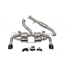 Exhaust line with flaps for Toyota Yaris GR