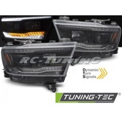 SEQ Tube Headlights for Dodge Ram 19-22