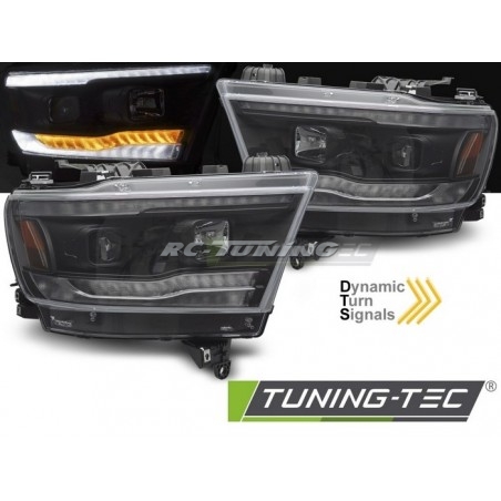 SEQ Tube Headlights for Dodge Ram 19-22