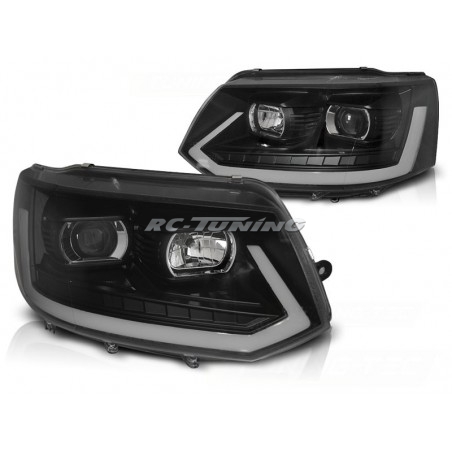 Tube Light SEQ Front Headlights for VW T5 10-15