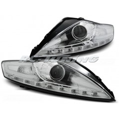 Front Headlights Daylight Ford Mondeo 07.07-11.10 Chrome