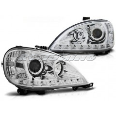 Front Headlights Daylight Mercedes W163 ML 03.98-08.01 Chrome