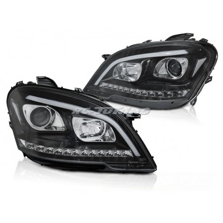 Tube Light SEQ headlights for Mercedes W164 09-11