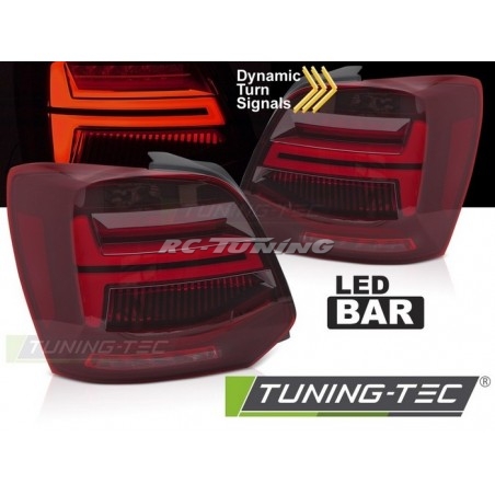 LED Bar tail lights for VW Polo V 09-17