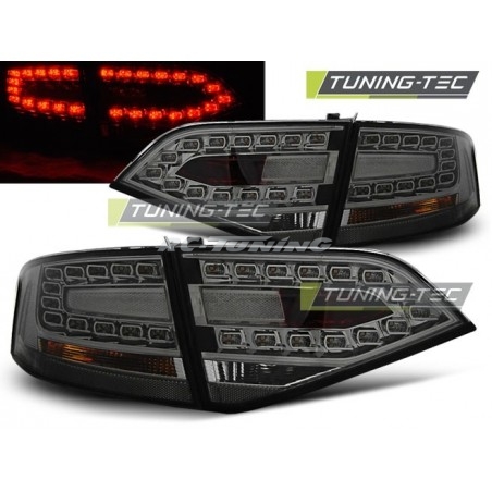 Audi A4 B8 08-11 Smoked Led Tail Lights