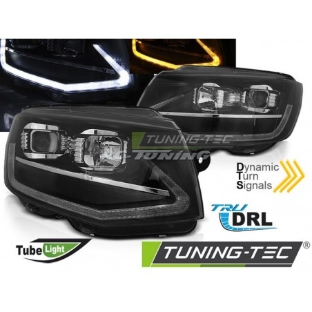 Tube Light DRL SEQ headlights for VW T6 15-19