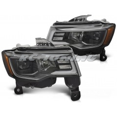 Tube Light headlights for Jeep Grand Cherokee 16-21