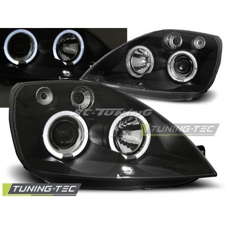 Angel Eyes Front Headlights Ford Fiesta MK6 05.02-08.05